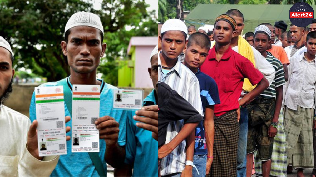 भारत में मरे हुए लोगों के आधार कार्ड पैन कार्ड पर रह रहे हैं रोहिंग्या मुस्लिम